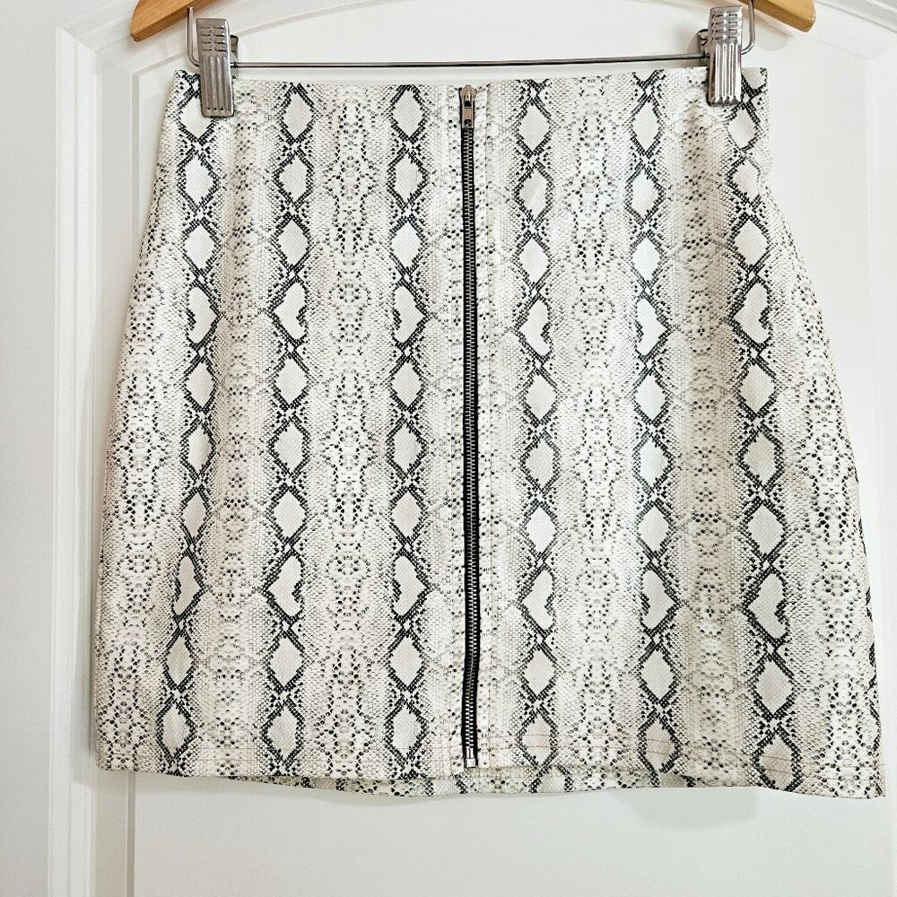 Fashion Nova Snakeskin Skirt